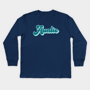 Auntie Groovy Kids Long Sleeve T-Shirt